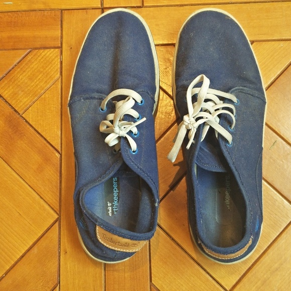 timberland blue sneakers